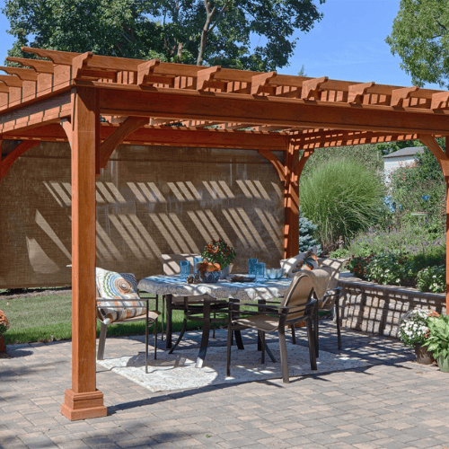 Thermo Pine Pergola