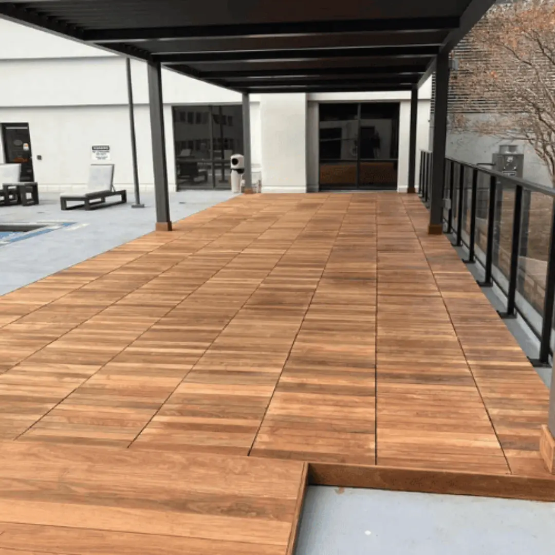 IPE Tile Decking